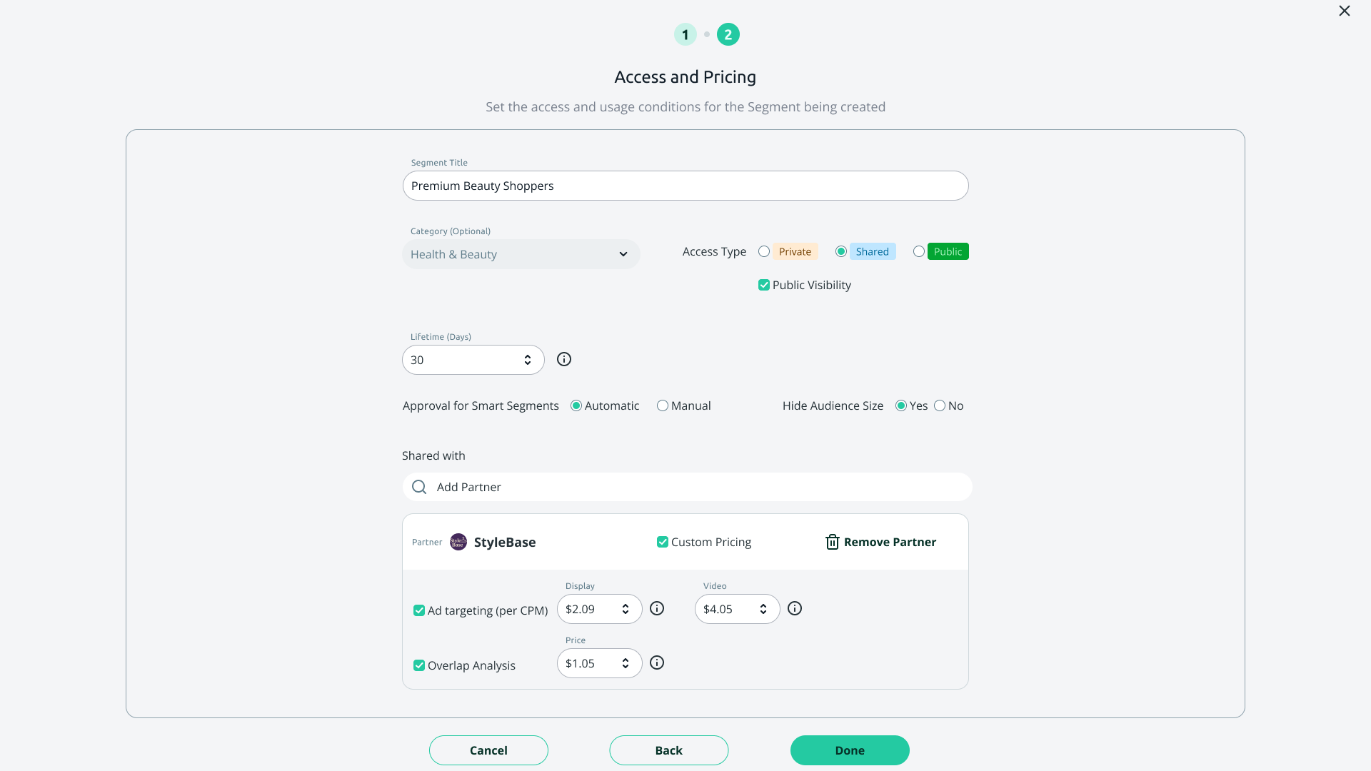 Access Permissions