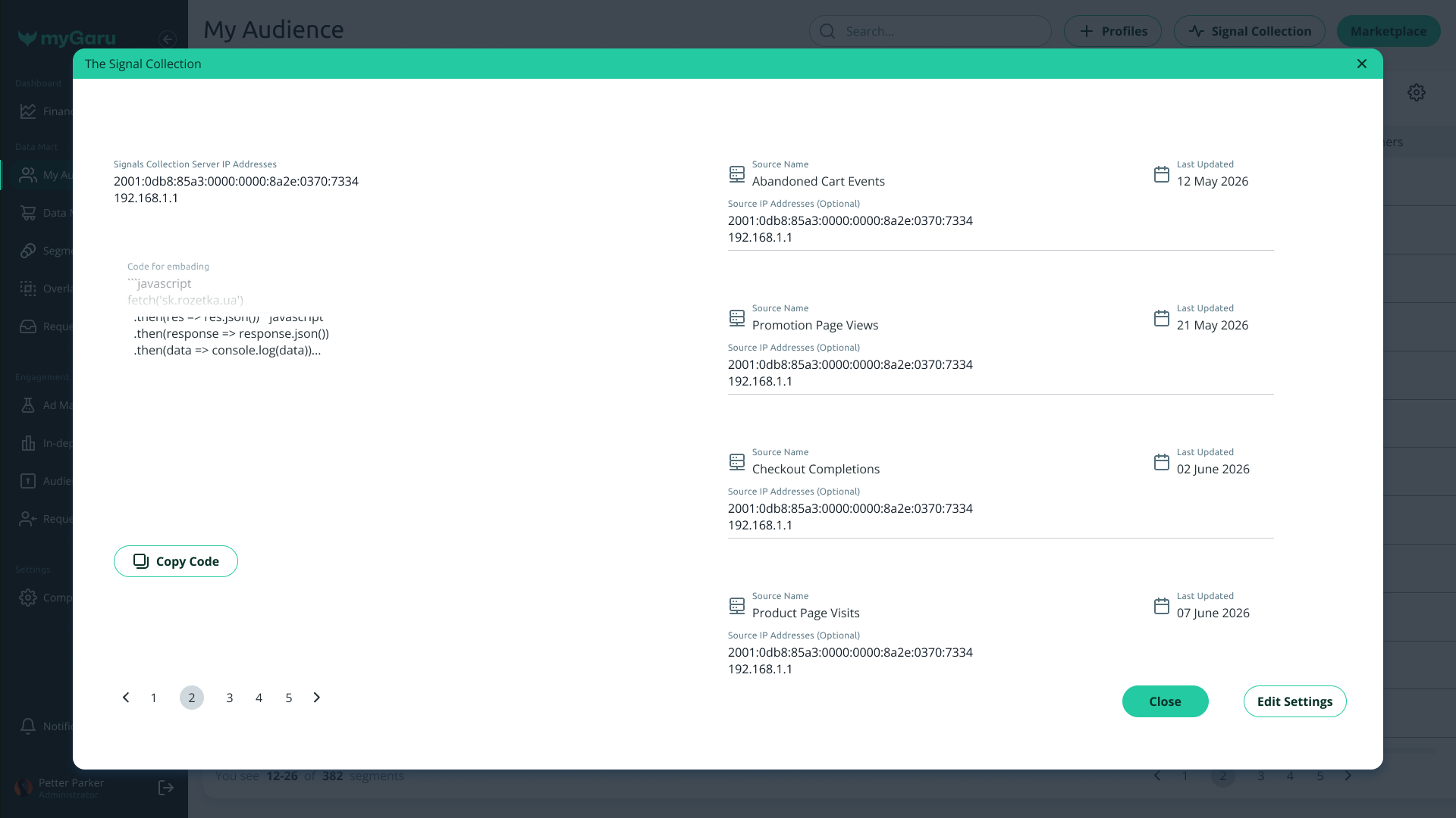 User Action Capture